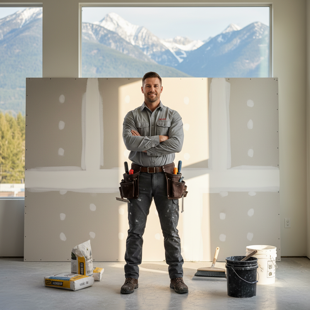 Joel Aymont, owner of Aymont Drywall