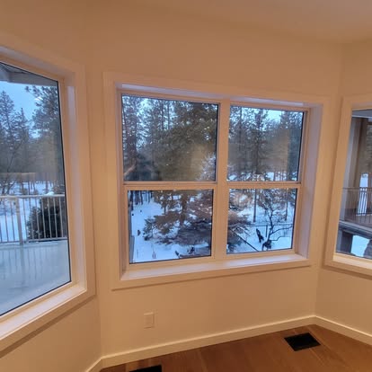 Window Trim Finish by Aymont Drywall