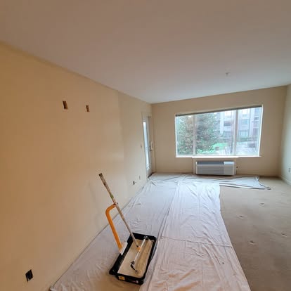 Interior Paint work by Aymont Drywall