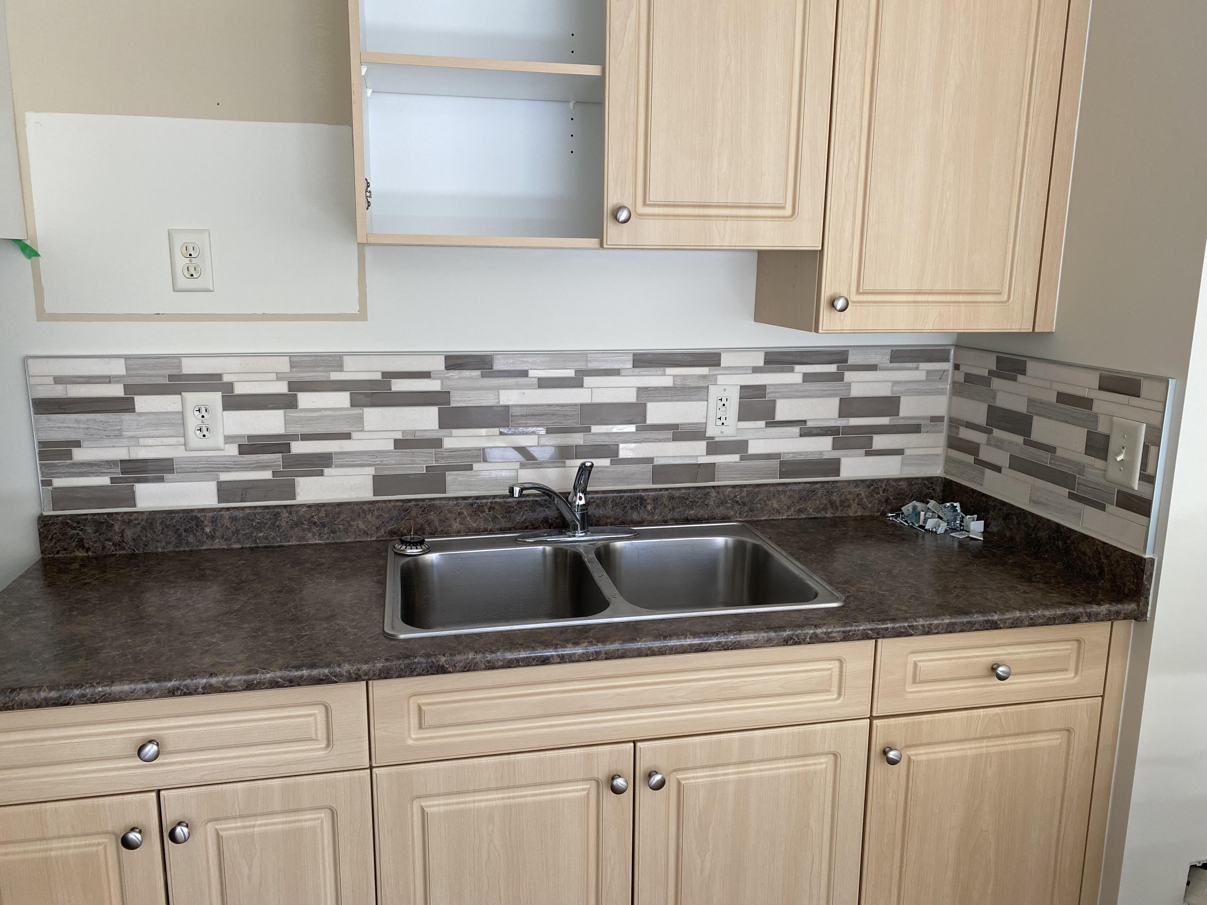 Tile Work work by Aymont Drywall